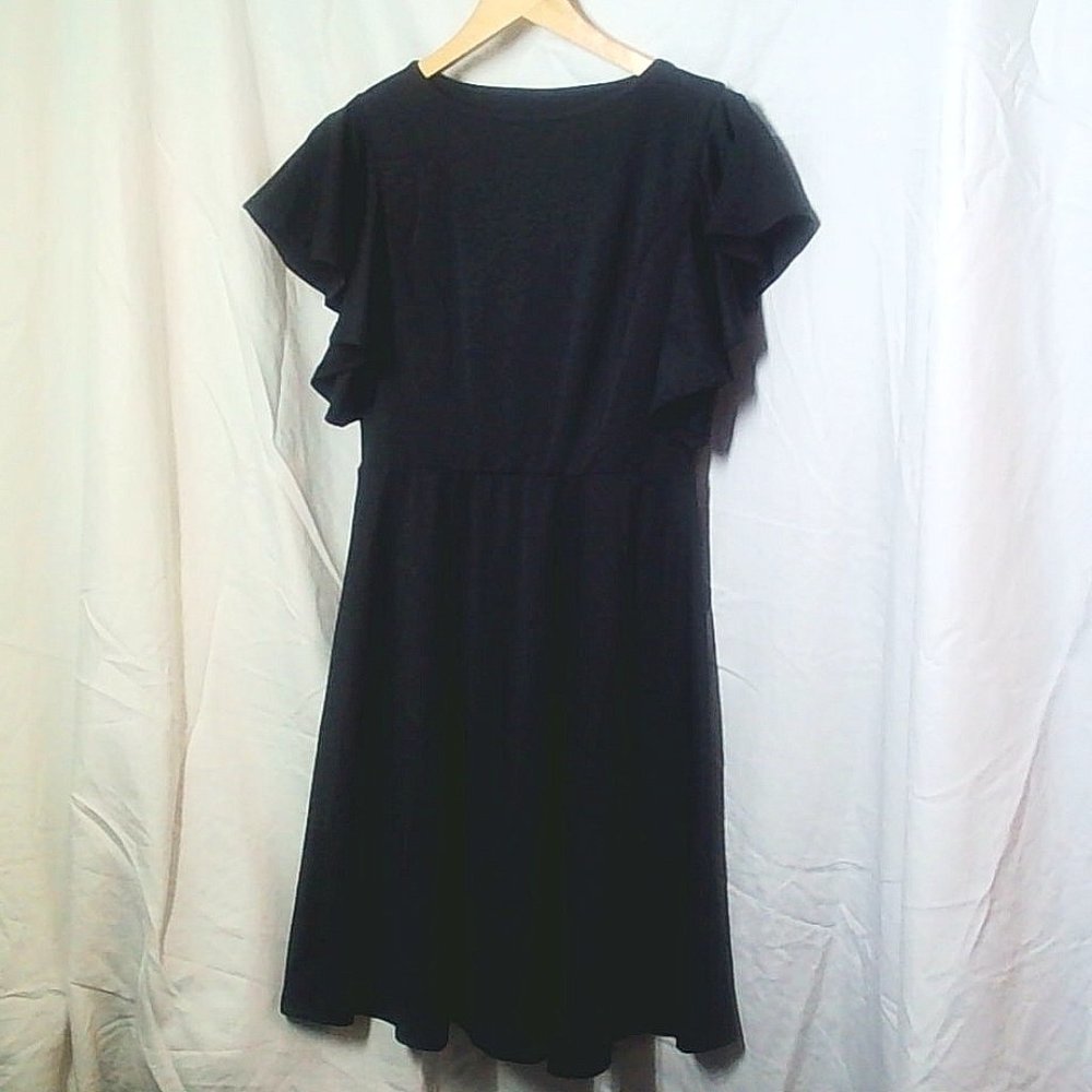 SHEIN Sophisticated Black Dress